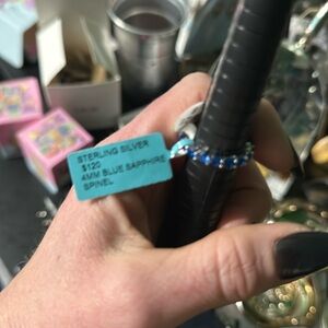 Size 8 Sapphire Blue Spinel